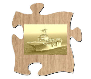 Wood Puzzle wall art personalized and engraved with your photo