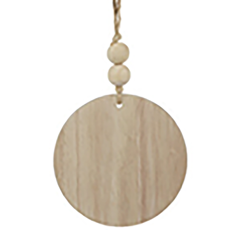 Circle Ornament with beads